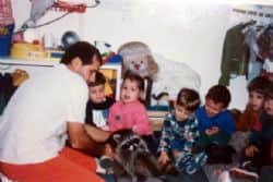 דביבון בחוג חיות